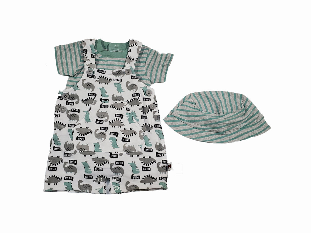 Boy's Dino Roar: 3 Piece Set - Newborn