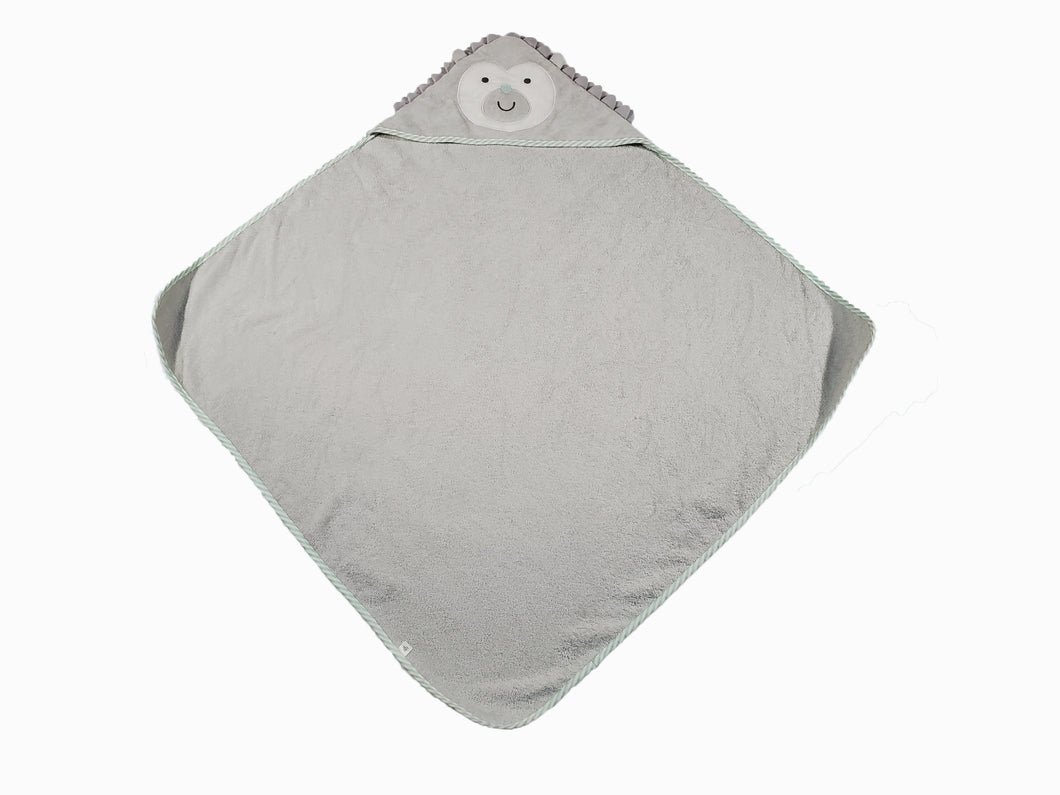 Monkey Hooded Bath Towel