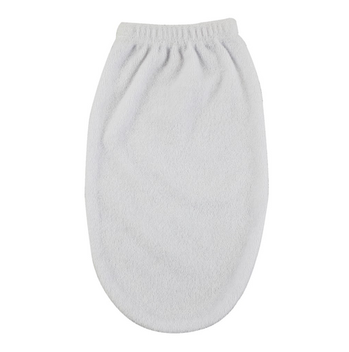 White Wash Cloth Mitten