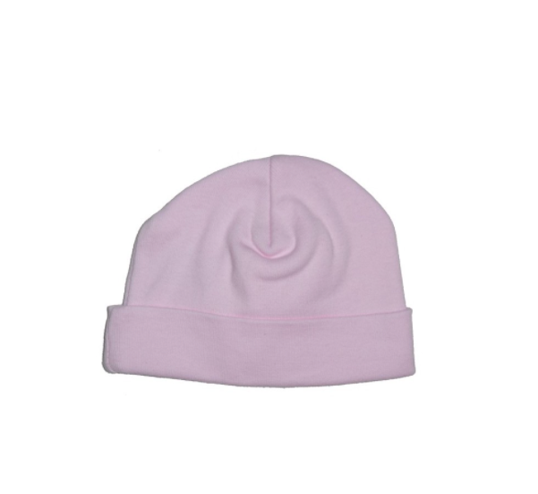 Pink Pastel Rib Knit Beanie 