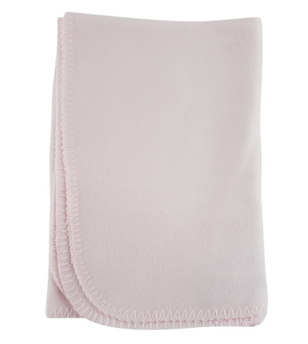 Pink Fleece Blanket Assorted Pastels