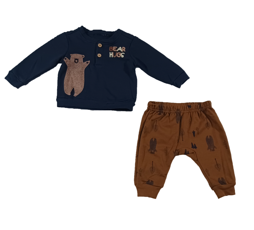 2-Piece Bear Hugs Set - Newborn