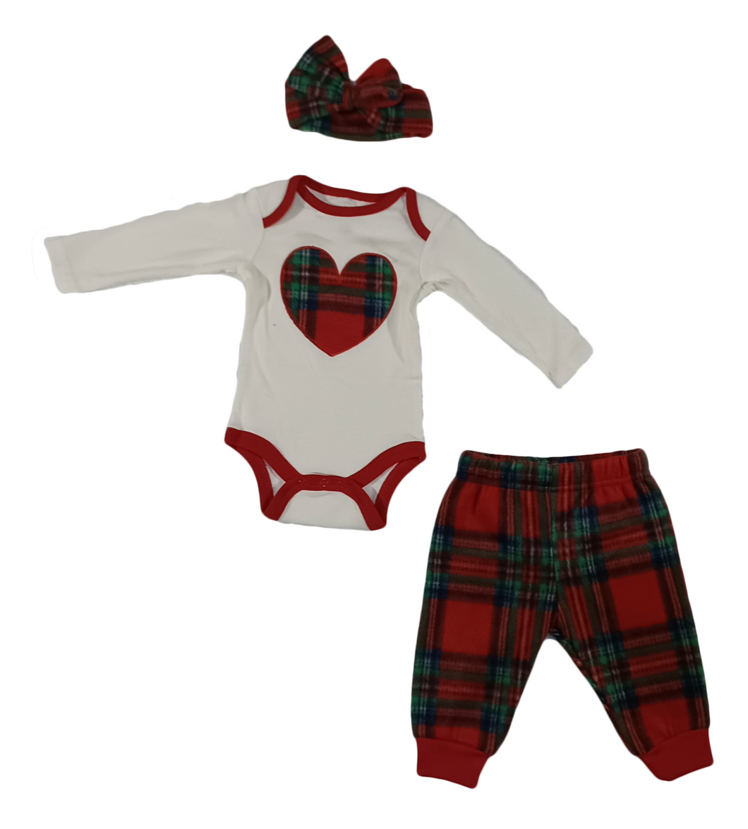 3-Piece Heavenly Heart Set - Newborn