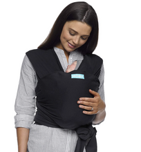 Cargar imagen en el visor de la galería, Moby Classic Wrap Baby Carrier - Black
