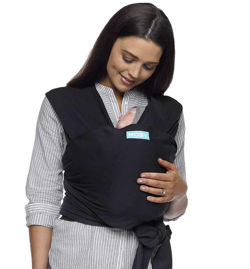 Moby Classic Wrap Baby Carrier - Black