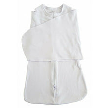 將圖片載入圖庫檢視器 White Interlock Swaddle Blanket: One Size - Up to 16 lbs
